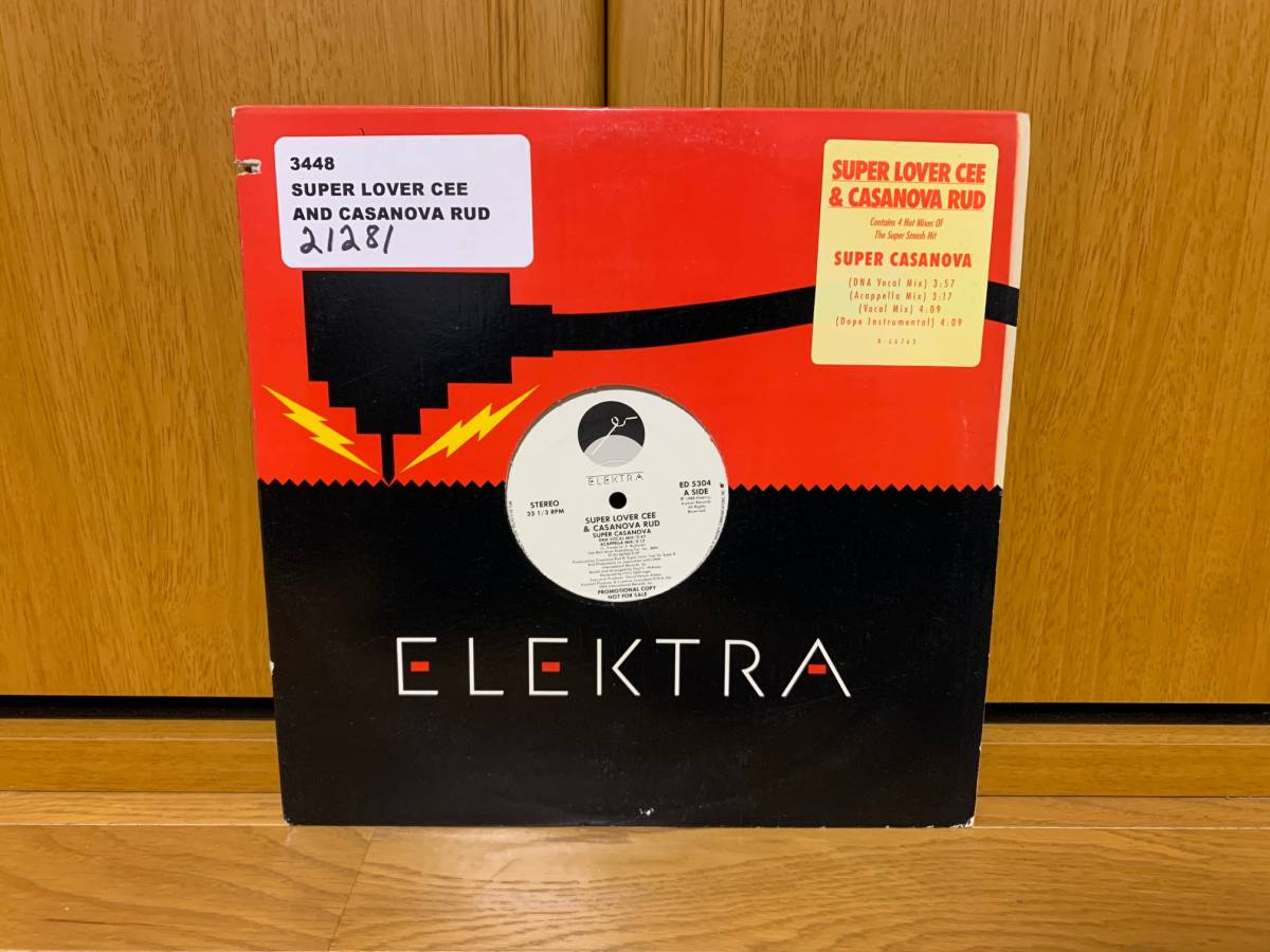 SUPER LOVER CEE & CASANOVA RUD ♪SUPER CASANOVA US オリジナル拍卖