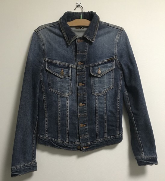 ★美品★nudie jeans★ヌーディー ジーンズ★PERRY ペリー★デニムジャケット★Gジャン★サイズXS★拍卖