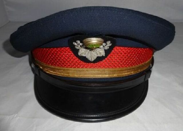 稀少 JR北海道 助役 制帽 帽子 鉄道 電車 駅 制服拍卖