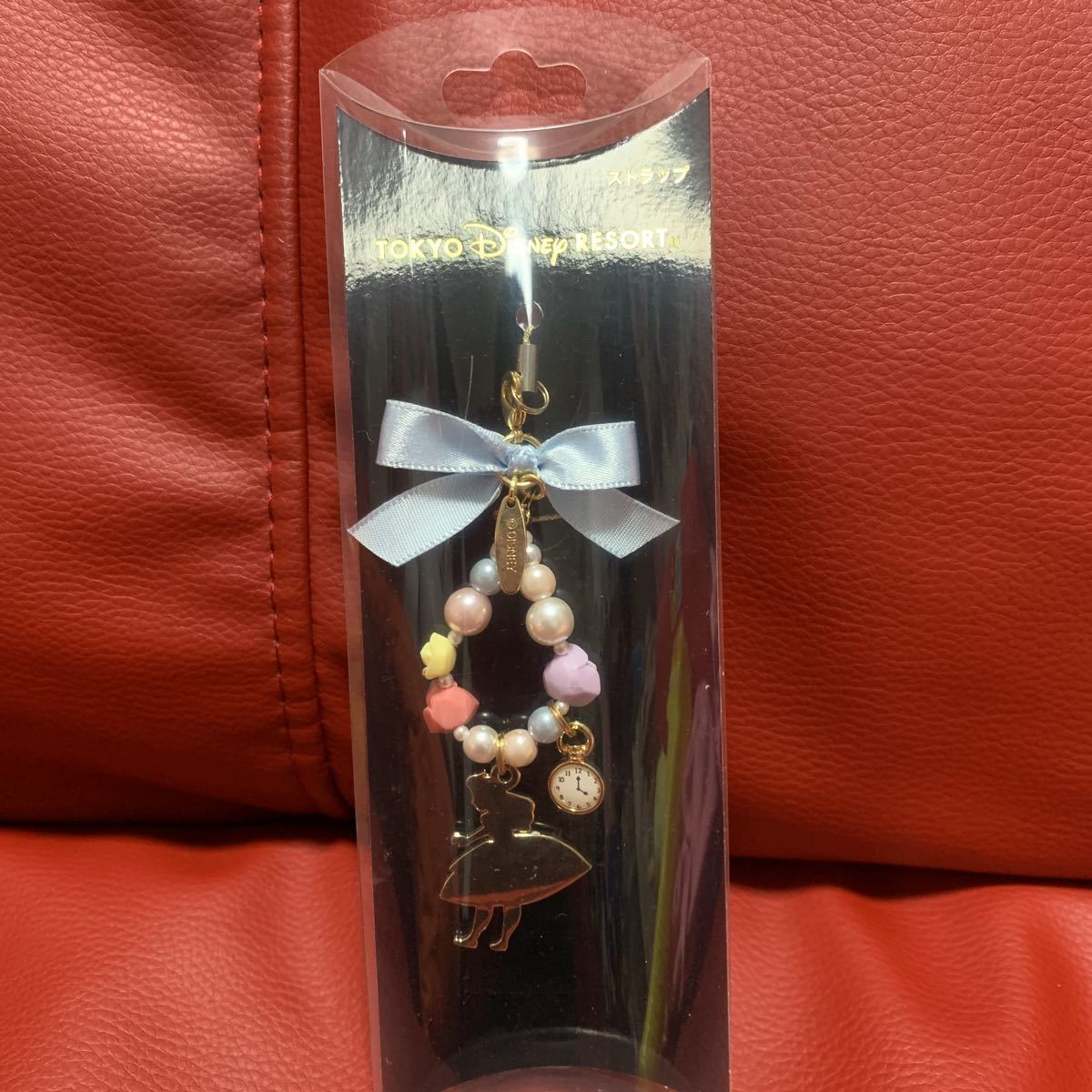 新品!ふしぎの国のアリス ストラップ★ディズニーランド拍卖