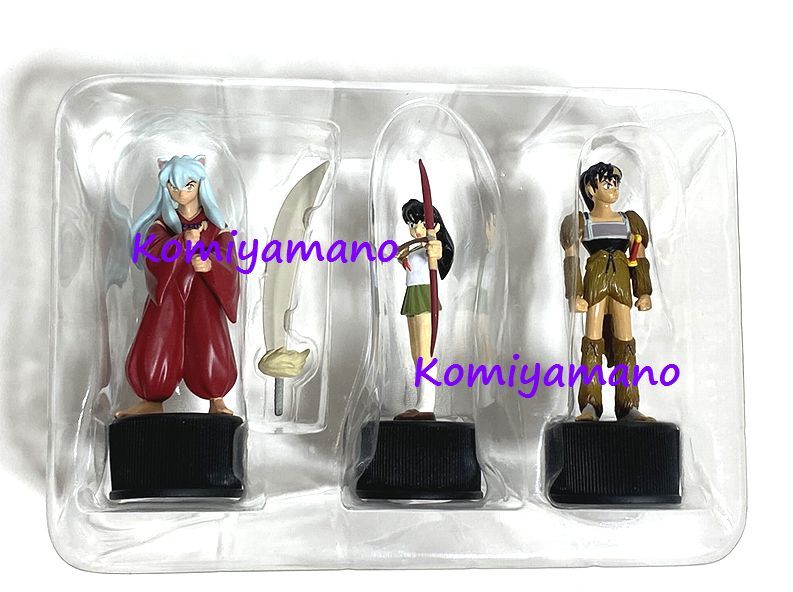 犬夜叉 ボトルキャップ フィギュア B 犬夜叉 鋼牙 日暮かごめ 新品 当時物 Inuyasha Figure 半妖の夜叉姫 高橋留美子 鉄砕牙拍卖