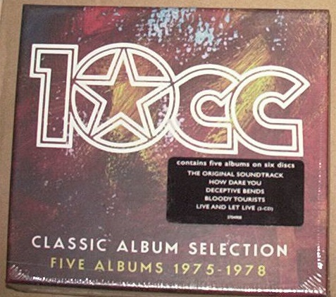 CD-BOX★10CC 「CLASSIC ALBUM SELECTION FIVE ALBUMS 1975-1978」 6枚組、未開封拍卖