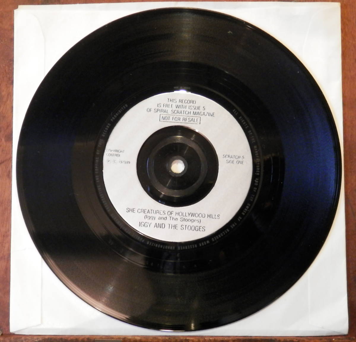 obk【EP】Iggy And The Stooges - She Creatures Of Hollywood Hills*Spiral Scratch拍卖