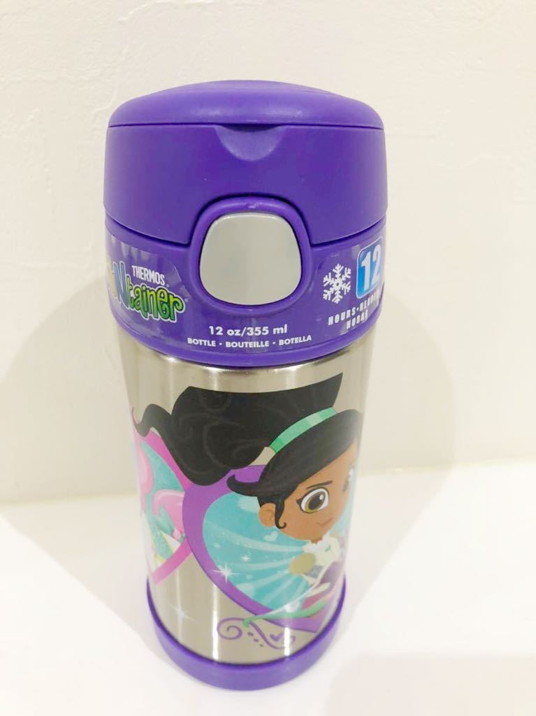 新品 THERMOS ストローボトル サーモス 水筒 真空断熱 日本未発売 Nella the Princess Knight ニコロデオン拍卖