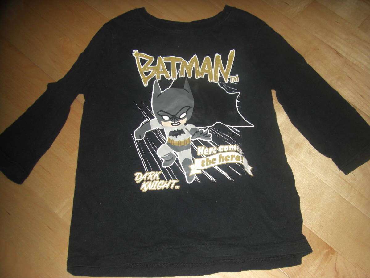 modern plays BATMAN120 7分袖黒拍卖