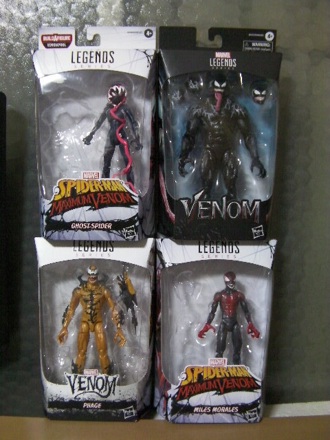 ビルドパーツのみ欠品 未使用 マーベルレジェンド ヴェノム ファージ マイルズ ゴーストスパイダー 検索 ベノム 映画版 ムービー拍卖