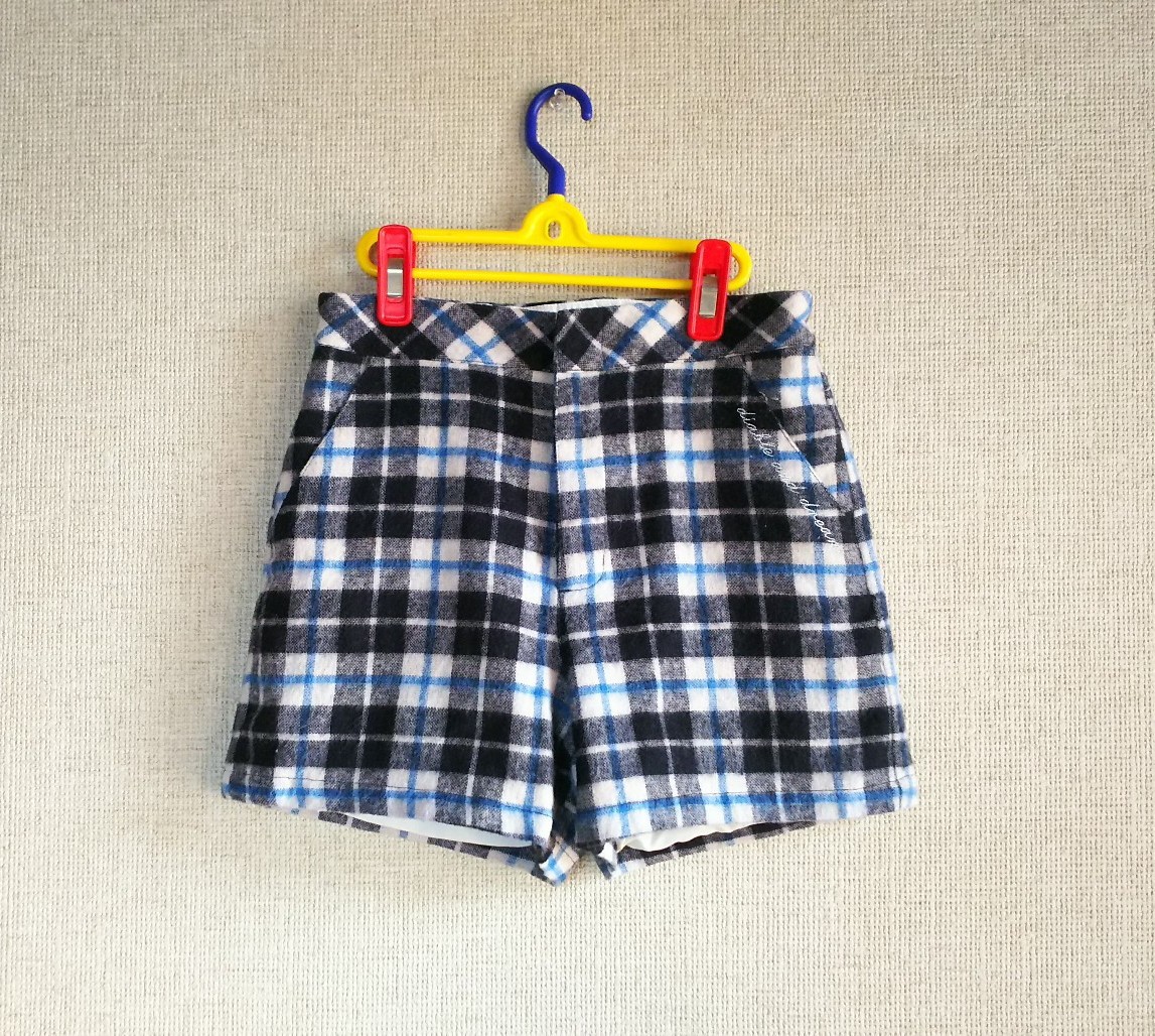 ★Diableディアブル チェック 可愛いショートパンツ サイズ3(160)★拍卖