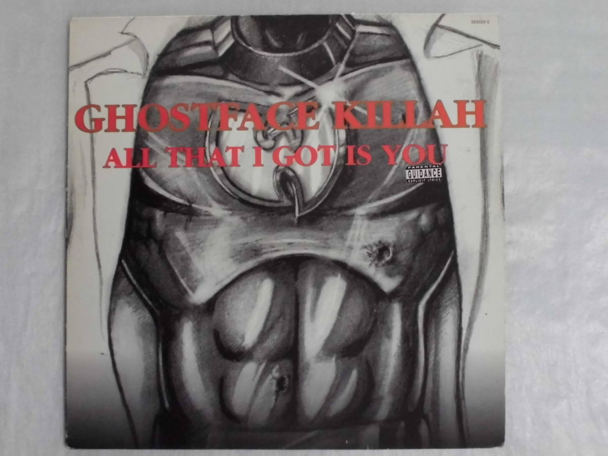 良盤屋 P-1954◆Europe盤 LP◆Hip Hop、ゴーストフェイス・キラー Ghostface Killah/All That I Got Is You拍卖