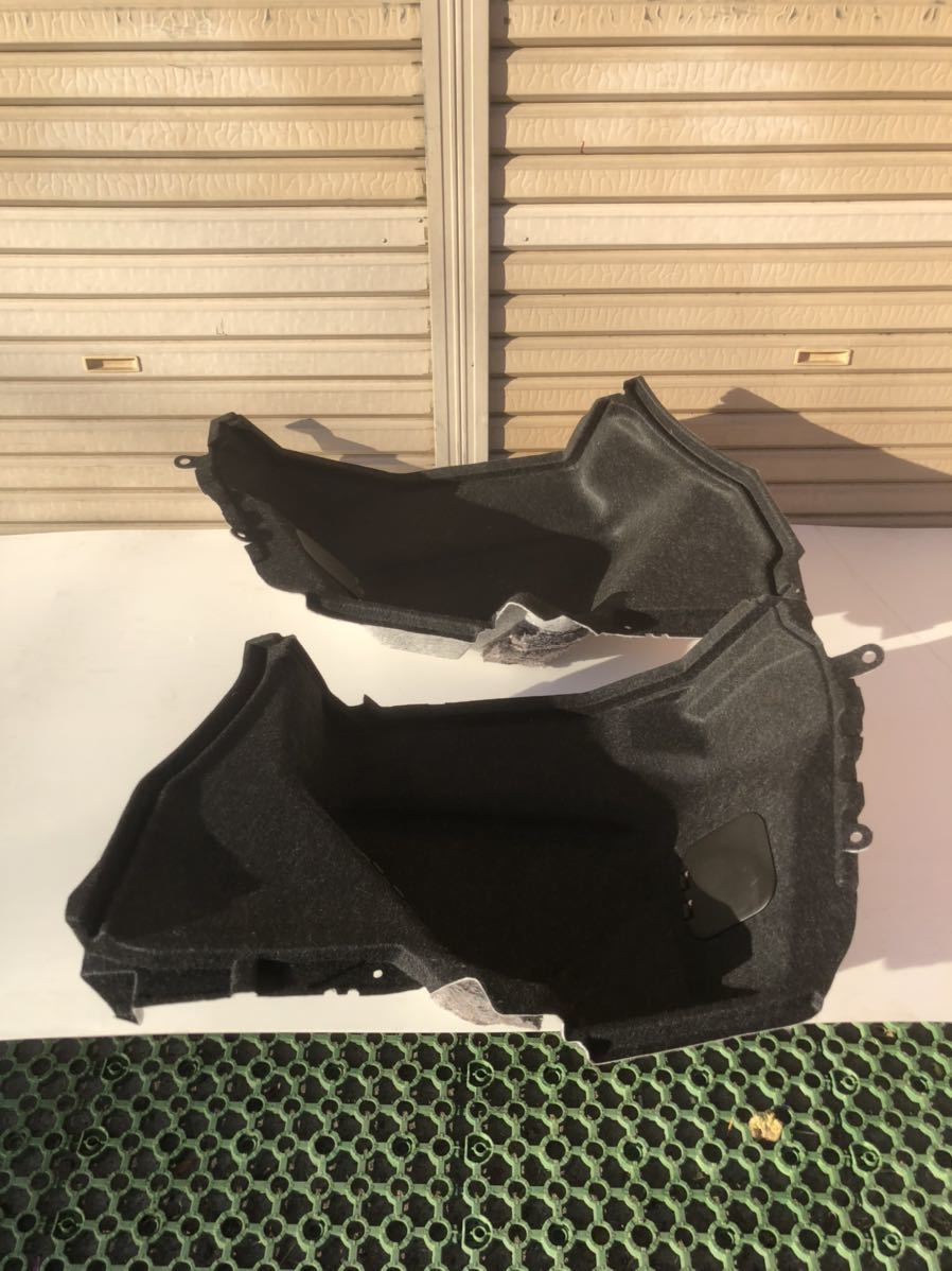 1209:クラウンハイブリッドアスリートSブラックスタイルAWS210トランク内トリム② ラゲージコンパートメントトリムカバーINN LRセット拍卖