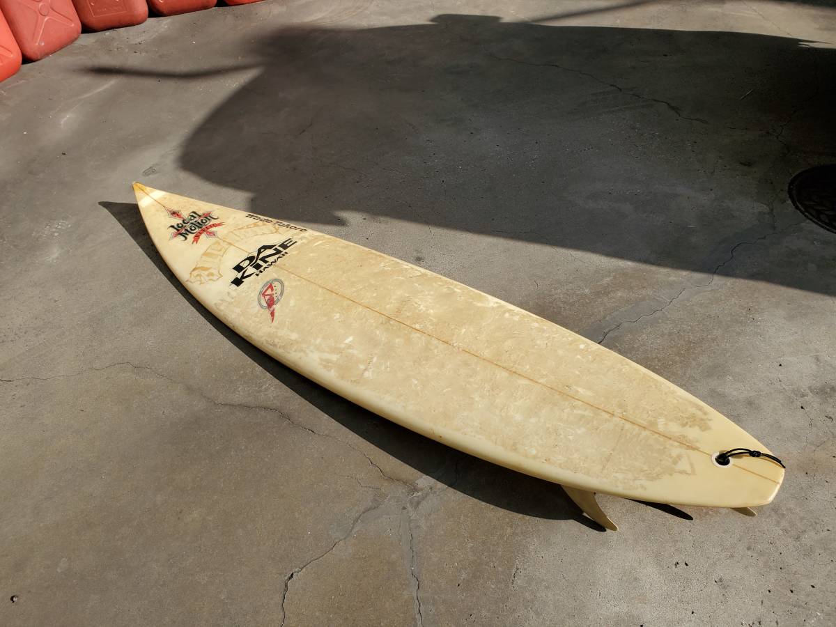 local motion hawaii ローカルモーションハワイ シェイパーWADE TOKORO サーフボード 6.4フィート 中古拍卖