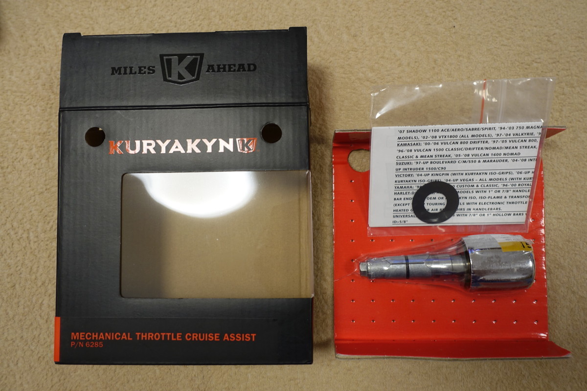 絶版★クリアキン ハーレー汎用/国産アメリカン用 メカニカルスロットルクルーズアシスト P-0634-0197 6285 Kuryakyn 1拍卖