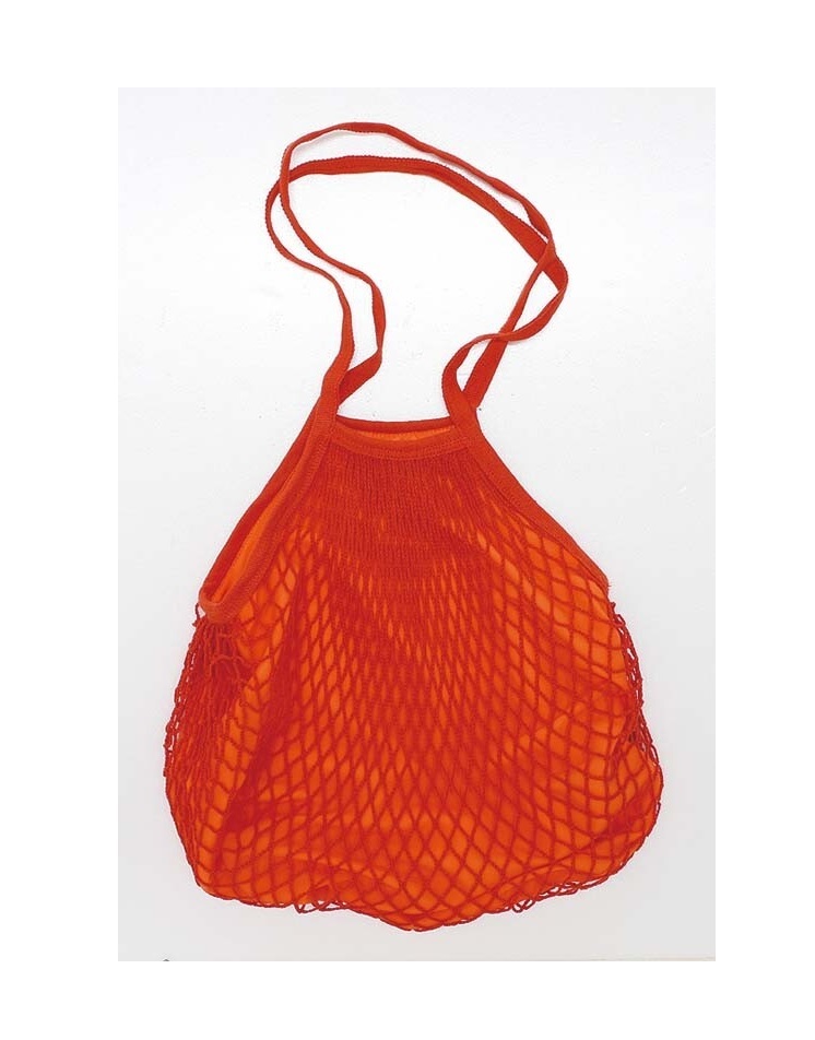 @【即決】■メッシュバッグ■トートバッグ エコバッグ /カーディナル オレンジ /コンパクト 折りたたみ //4008702-12拍卖