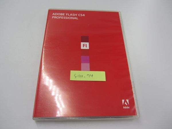 Adobe Flash cs4 Professional FL Window ライセンスキー付き 正規品 N-077拍卖