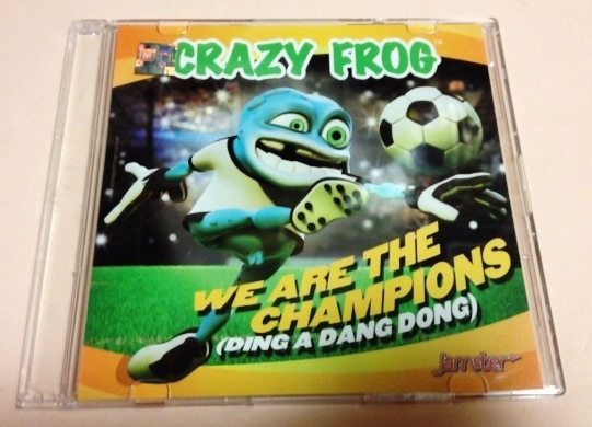 Crazy Frog 「We Are The Champions (Ding A Dang Dong)」クイーン カバー 海外盤拍卖