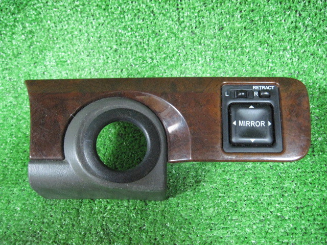 トヨタ マークⅡ GX105 電動格納 ドアミラースイッチ 中古 183534 配線9本 カプラー付き カバー付き 200453拍卖