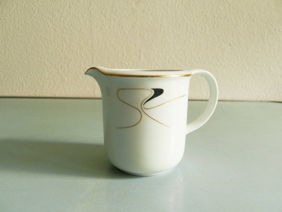 ミルクピッチャー 陶器 旧東ドイツ製 レトロ拍卖