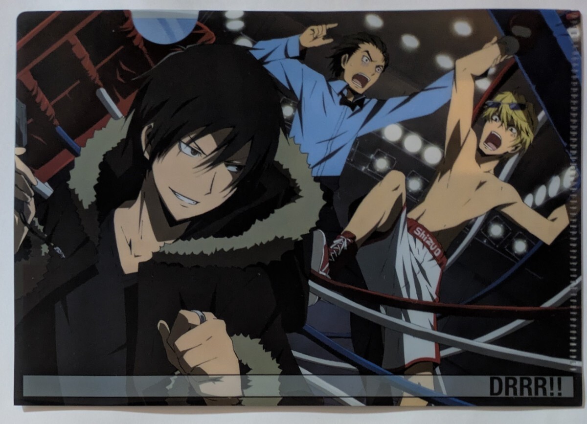 デュラララ!! ミニクリアファイルコレクション☆平和島静雄&折原臨也(リング)拍卖