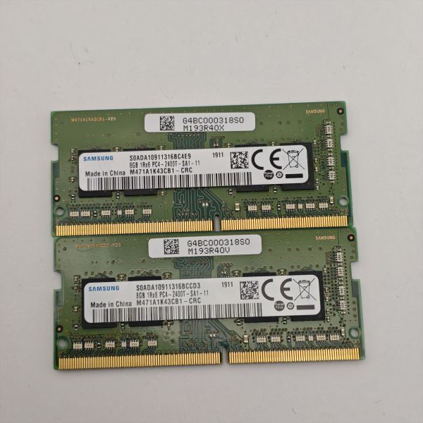 メモリ PC4-2400T 8GB x 2 合計16GB 動作保証拍卖