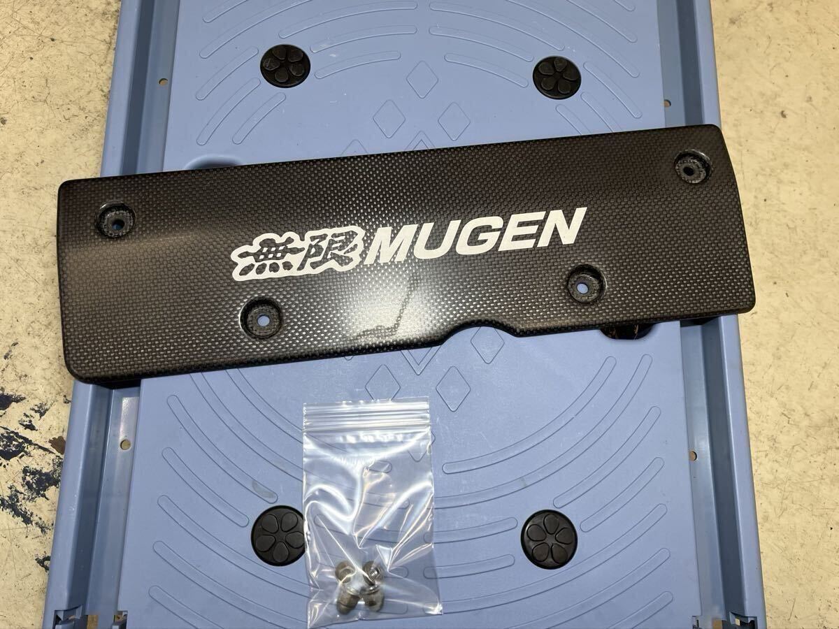 割れ無 美品 RN3 ストリーム K20A 純正OP 無限 MUGEN カーボン プラグカバー 前期 iS から外し HONDA STREAM 検) DC5 CL7 FD2拍卖