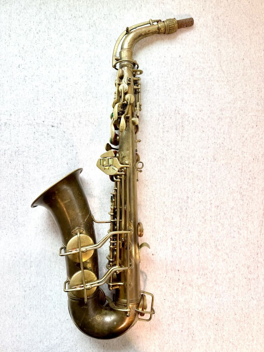 C.G. Conn 6M Naked Lady/Serial No.295337/アッパースタイルネック・マイクロチューナー動作良好//音出し可・現状品拍卖