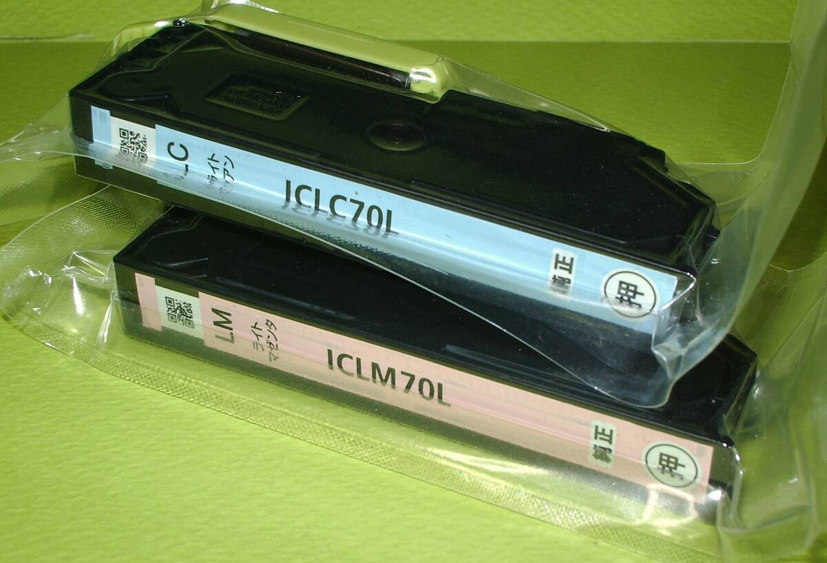 【IC70L】EPSON純正 未使用品2個set . LC/LM拍卖