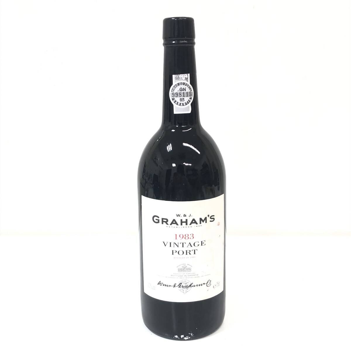 1円〜 未開栓 GRAHAMS 1983 VINTAGE PORT ヴィンテージ ポート ワイン 750ml 20%拍卖