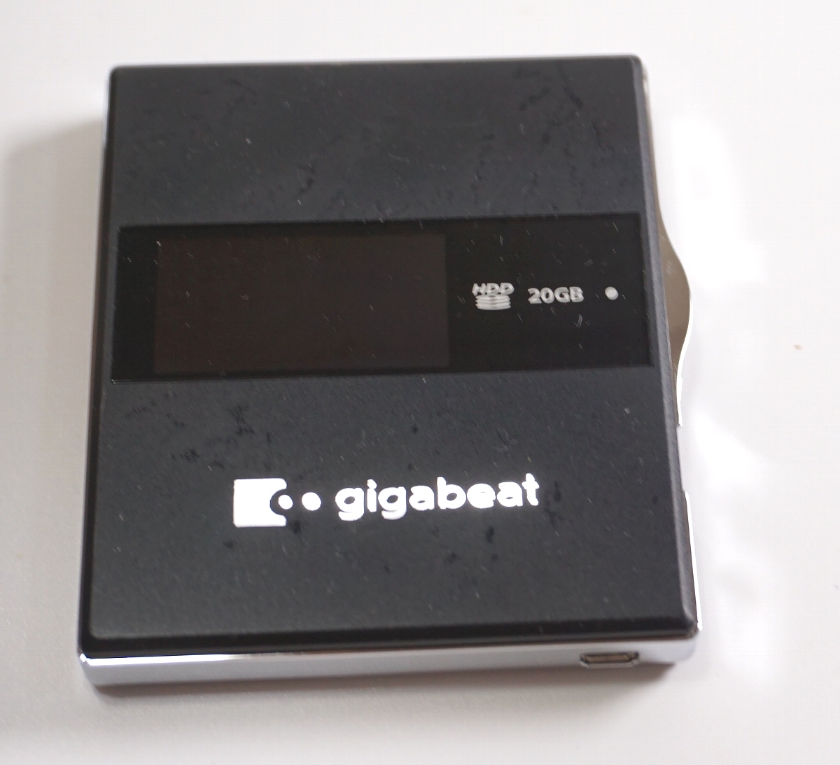送料無料◆東芝 gigabeat ギガビート MEG203 HDD 20GB デジタルオーディオプレーヤー TOSHIBA ジャンク拍卖