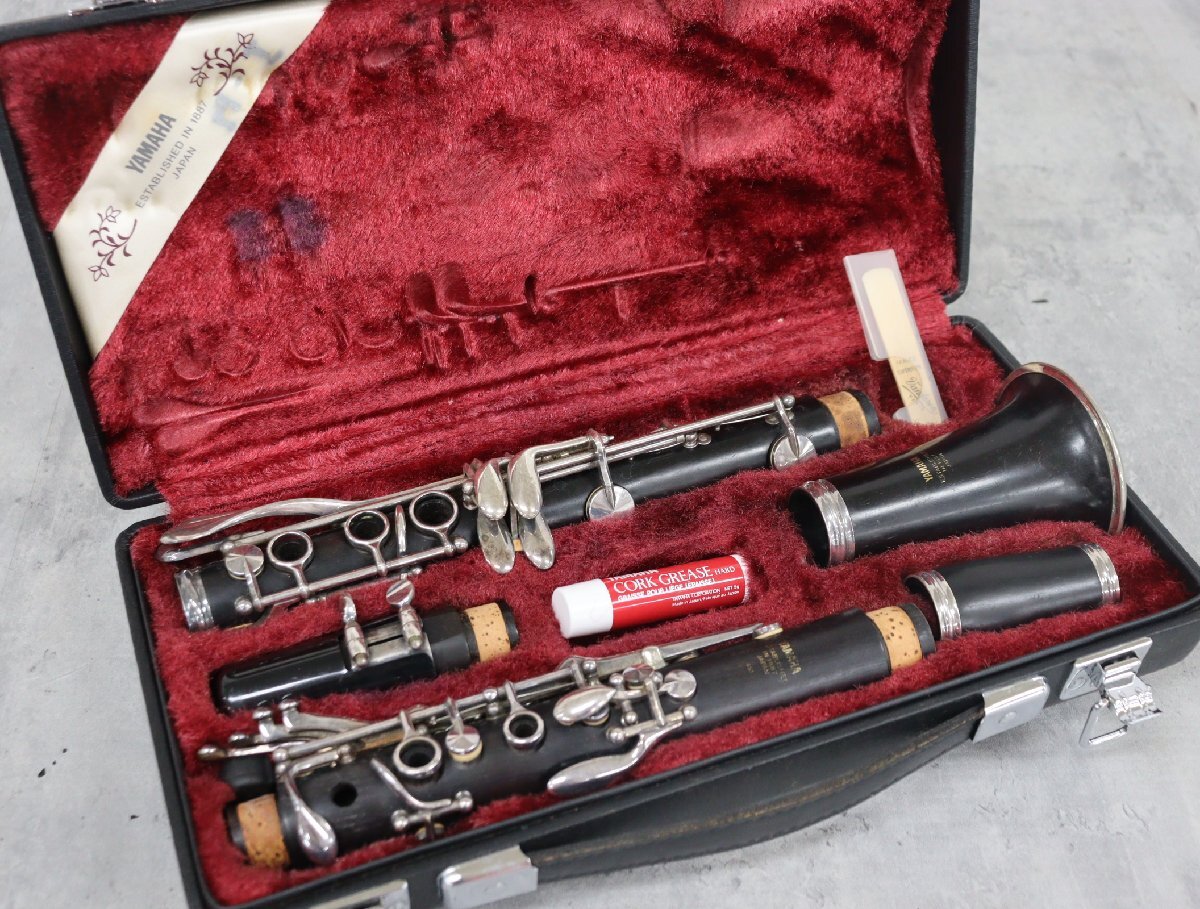 【行董】YAMAHA ヤマハ YCL-451 クラリネット ハードケース付き 木管楽器 音楽 吹奏楽 AA065ABC97拍卖