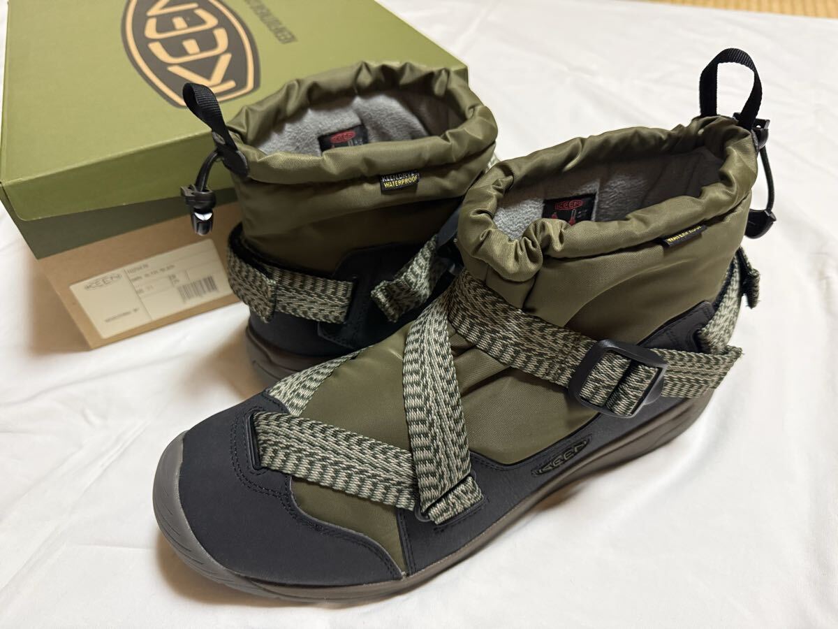 KEEN HOODZERRA WP オリーブ US11 29cm拍卖