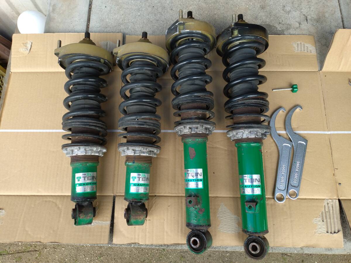 ユーノス ロードスター テイン 車高調 中古 1台分 TEIN NA8 タイプHA拍卖