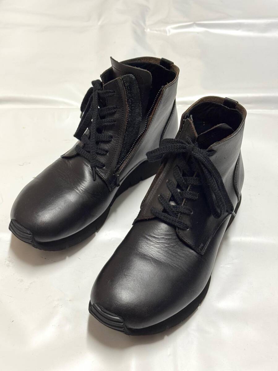 The Viridi-anne ホーウィン社製クロムエスセルブーツ 定価68,200円 ザ ヴィリディアン 革靴 レースアップレザーシューズ 2(26.5-.27.0cm)拍卖