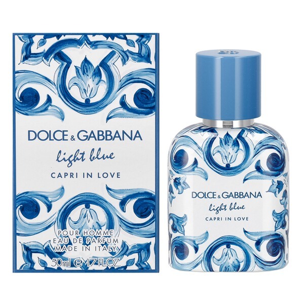 並行輸入品 ドルチェ&ガッバーナ ライトブルー プールオム カプリインラブ EDP・SP 50ml 香水 フレグランス DOLCE&GABBANA 新品 未使用拍卖