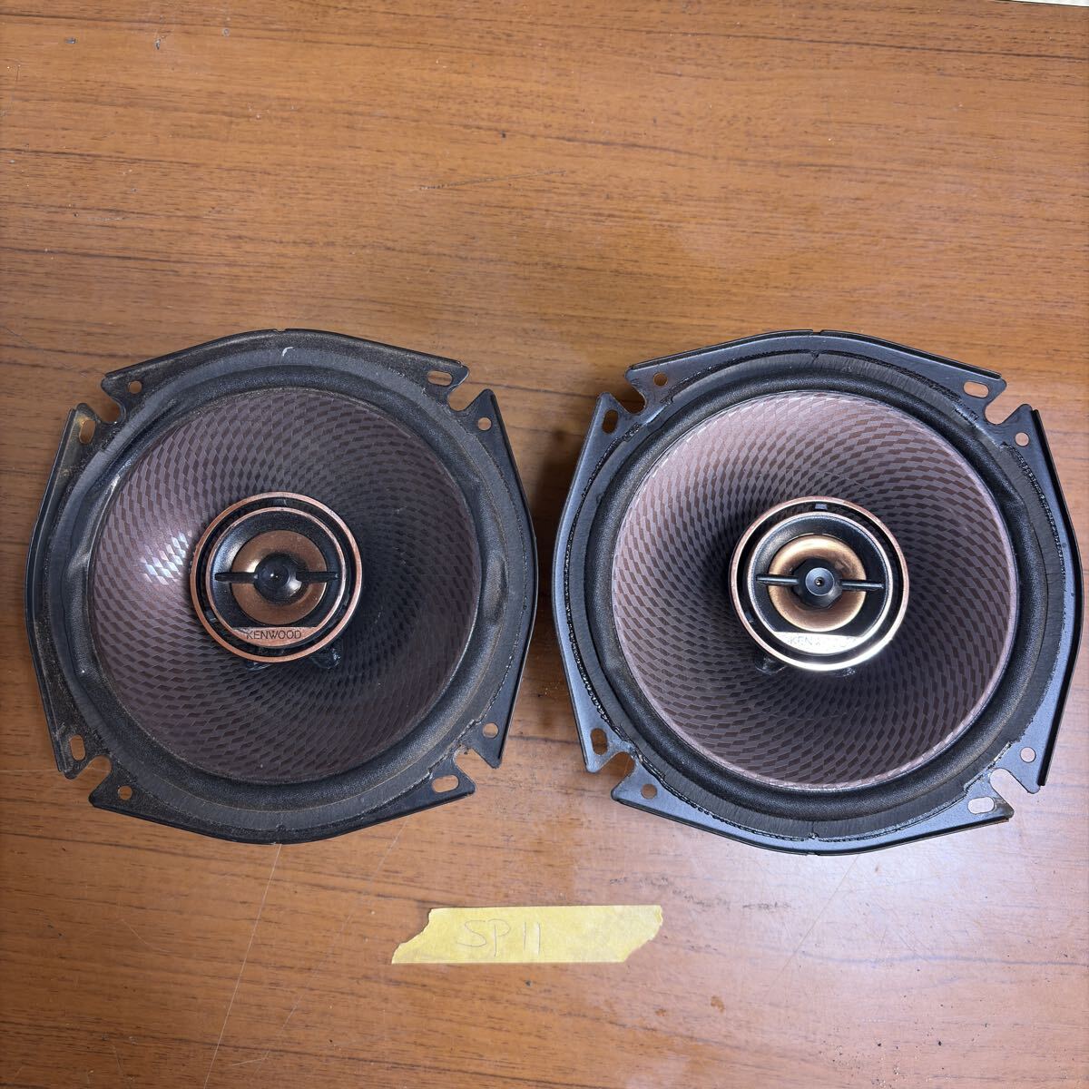 KENWOOD ケンウッド KFC-RS174 17cm 2ウェイ スピーカー ペア 中古 動作品 (SP1)拍卖