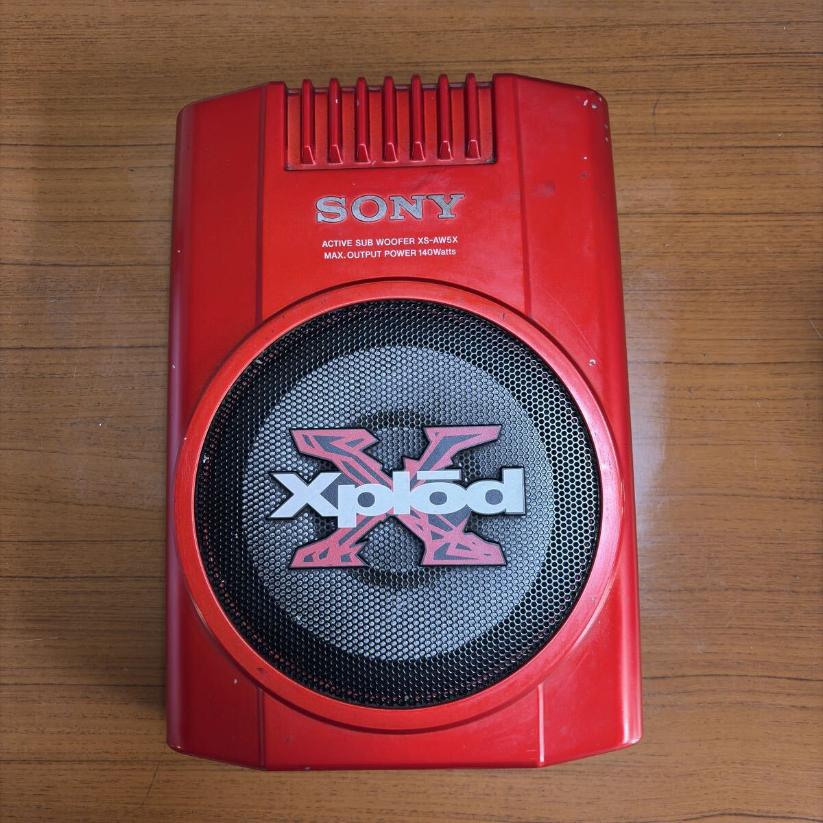 SONY Xplod XS-AW5X アクティブサブウーファー 動作確認済み 中古拍卖