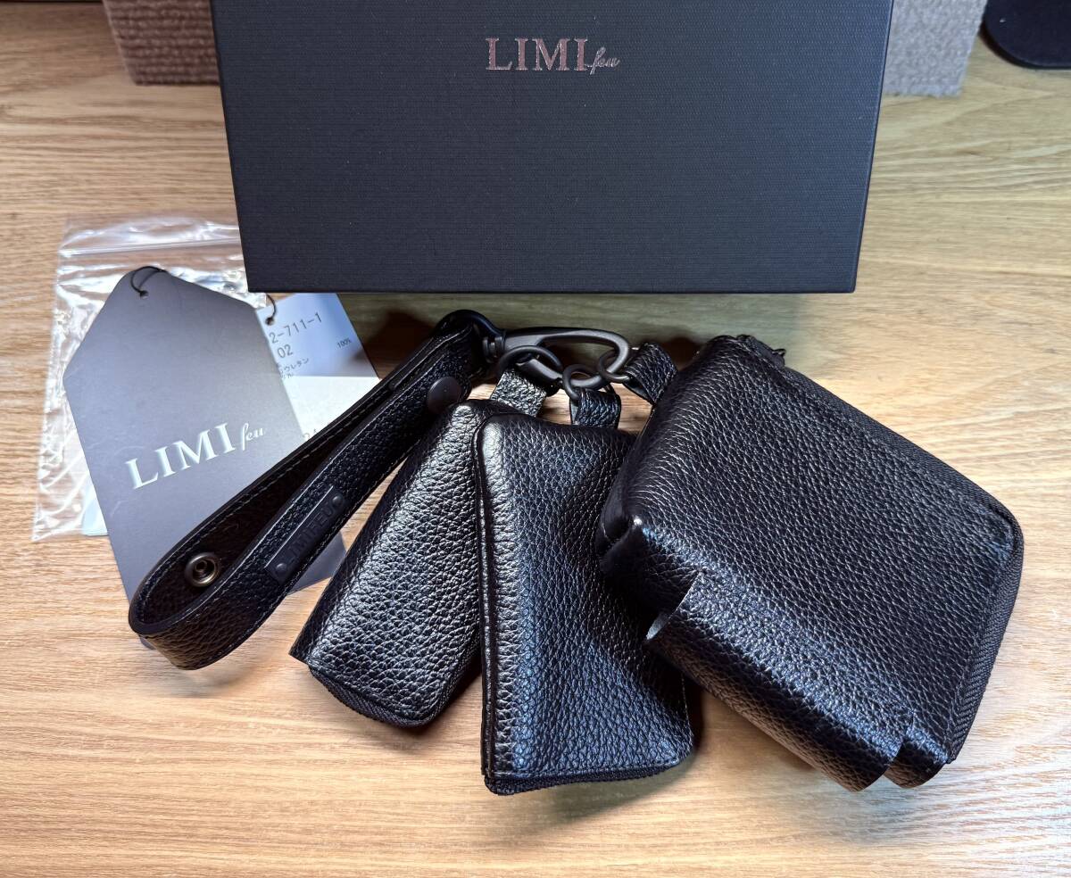 **Y’s リミフゥ LIMI feu HARD MIXTURE 3LAYERS POUCH ほぼ新品** 拍卖