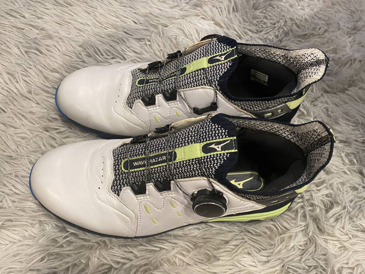 年末断捨離 1円スタート ミズノスパイクレス ゴルフシューズ 25cm拍卖