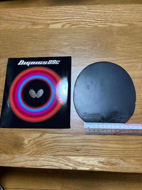 その1 バタフライ・ディグニクス09C・黒・トクアツ美品 TSP粘着シート付き拍卖