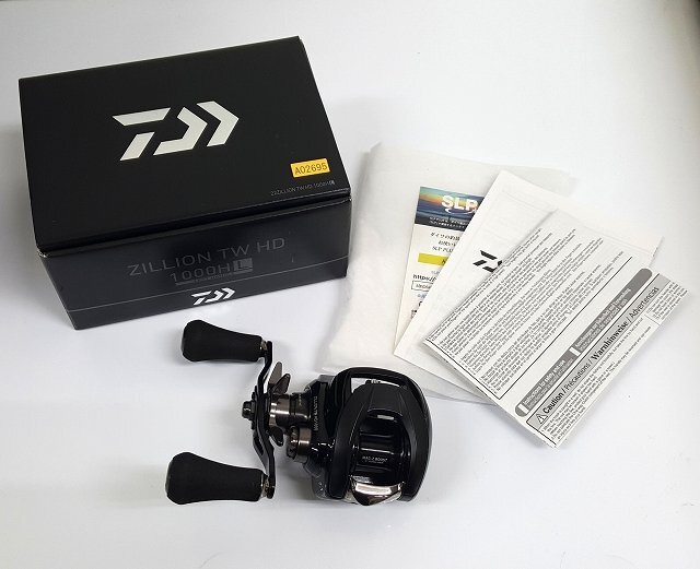 《現状品》ダイワ 22 ジリオン TW HD 1000HL LH ベイトリール 店頭/併売《釣具・60サイズ・福山店》K1975拍卖