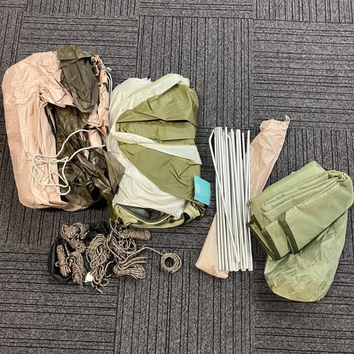 ◆1円スタート◆LOGOS Tradcanvas オーニングリビング DUO BB キャンプ アウトドア BBQ テント/タープ ファミリー mc01080271拍卖