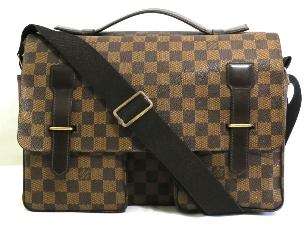 LOUIS VUITTON ルイ・ヴィトン ダミエ エベヌ ブロードウェイ メッセンジャーバッグ N42270 エベヌ / ブラウン拍卖