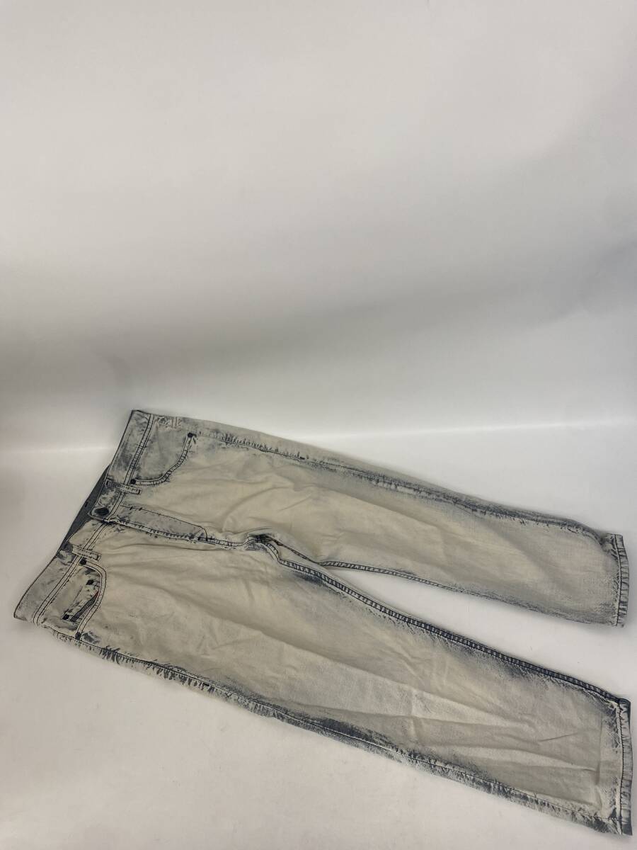 箱80/DIESEL ディーゼル RHIAL SLIM-CARROT 0682E メンズデニム ダメージジーンズ ボトムス スリム ケミカル加工 W31-L32拍卖