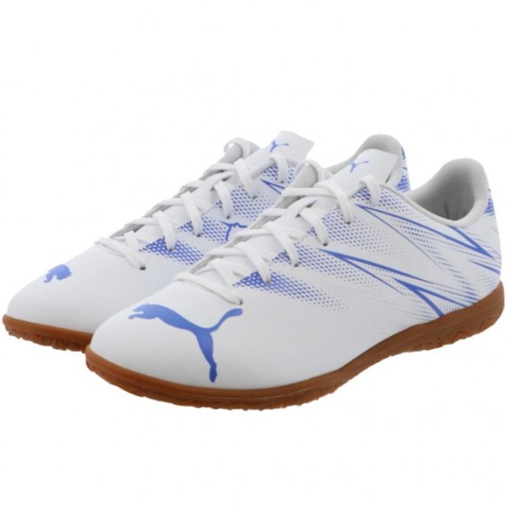 プーマ アタッカント IT 26.5cm ホワイト/ブルー 白 青 ATTACANTO サッカー インドア 屋内 トレーニング 軽量拍卖