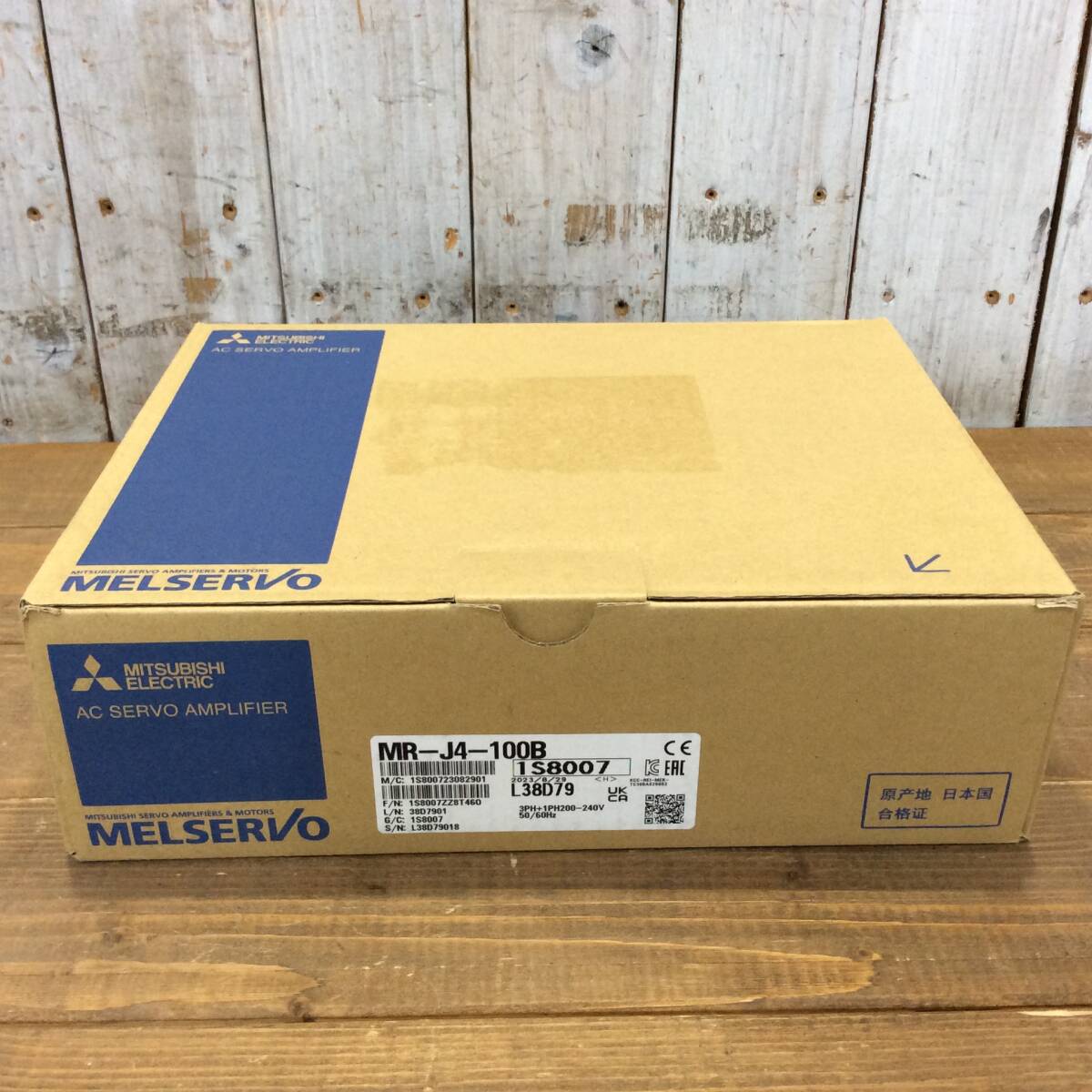 【AH-13295】未使用品 MITSUBISHI 三菱電機 サーボアンプ MR-J4-100B拍卖