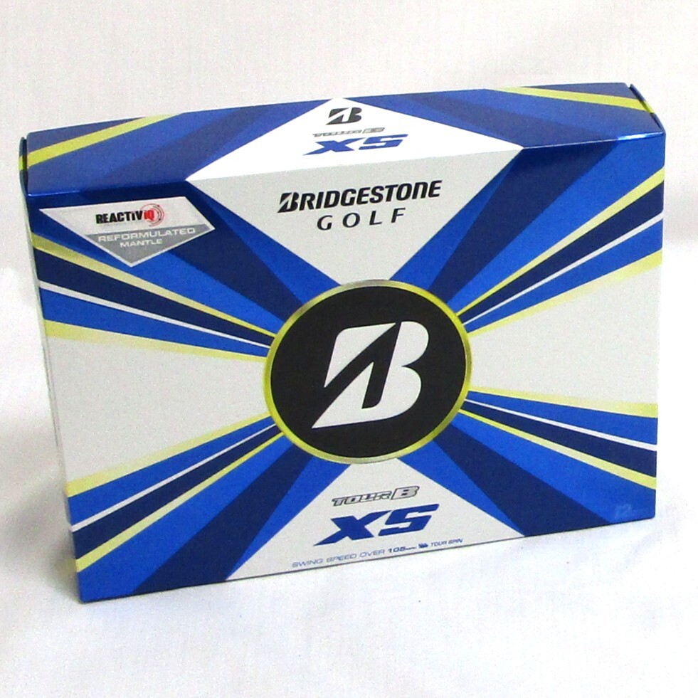 Bridgestone 2022 TOUR B XS ホワイト 1箱 12球 2022年 ブリヂストン ツアーB 3ピース スピン ゴルフボール拍卖