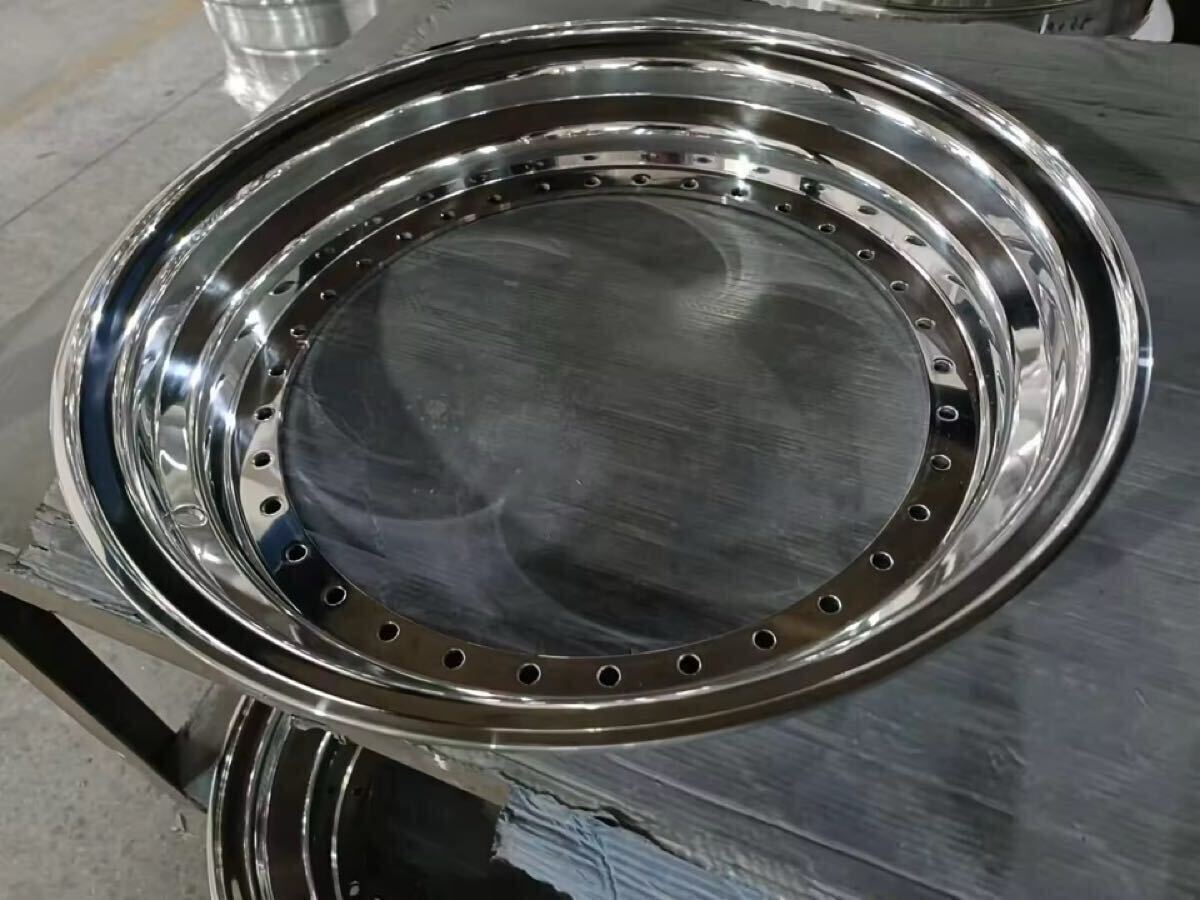 【新品】BBS RS 16インチ 2.5J ポリッシュ アウターリム アウター リム 34穴 4本セット リバレル 深リム USDM JDM SKFACTORY拍卖
