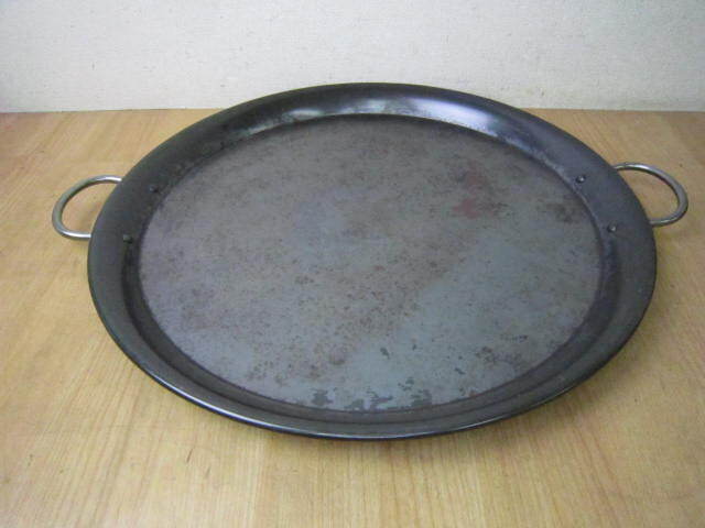 鉄製 パエリアパン φ約52cm 鉄板焼き パエリア BBQ アウトドア 拍卖