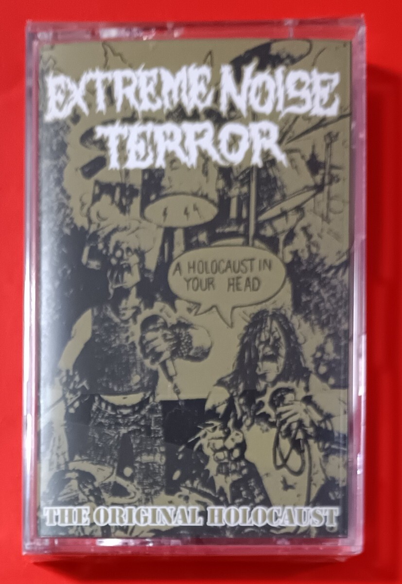UKエクストリーム・ハードコア EXTREME NOISE TERROR-A HOLOCAUST IN YOUR HEAD THE ORIGINAL HOLOCAUST CASSETTE TAPE 開封済み 未使用 拍卖