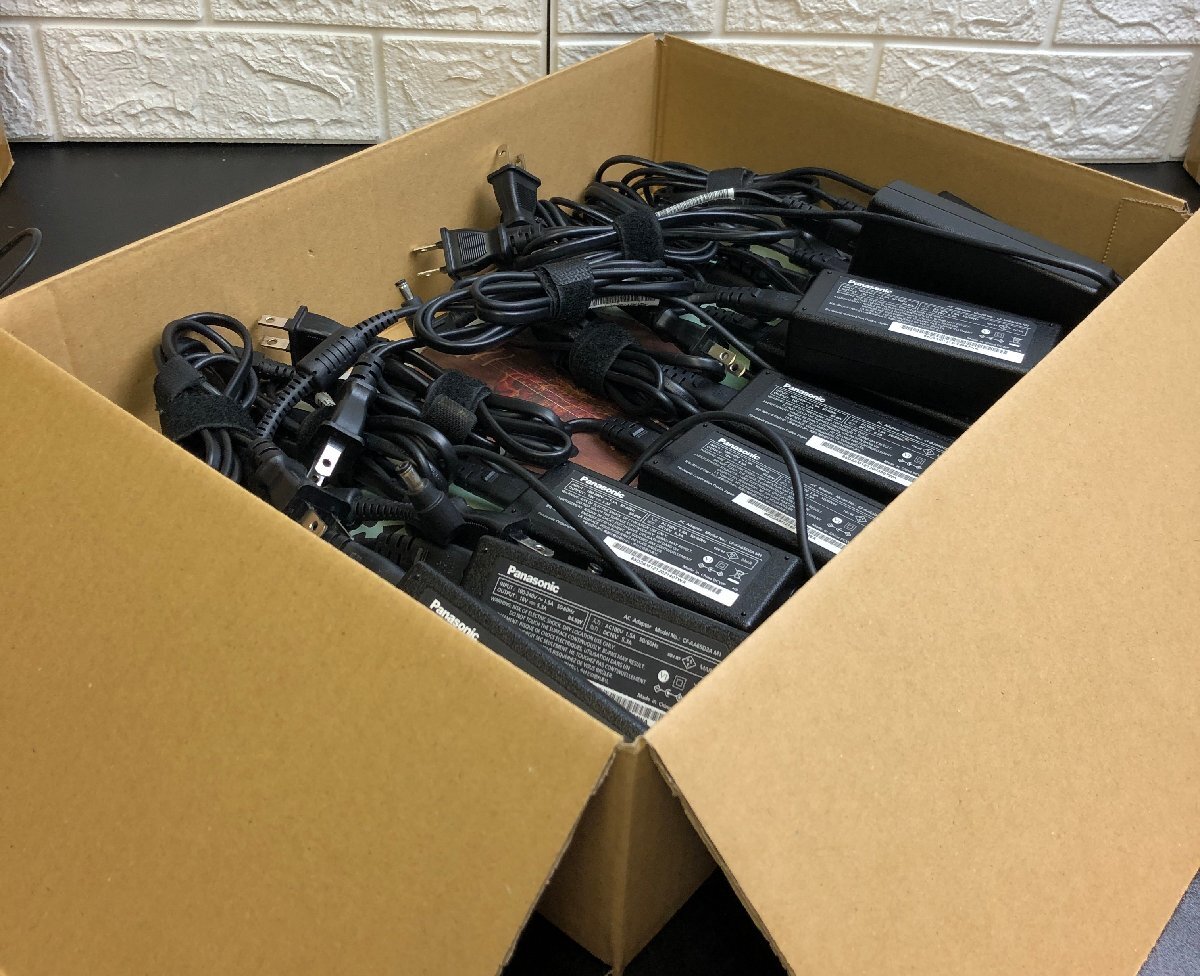 1円~ ■Panasonic 純正 ACアダプター 84.8W 16V-5.3A CF-AA65D2A M1 同型 10点 約3.0kg まとめ売り 現状品 (通電可)拍卖