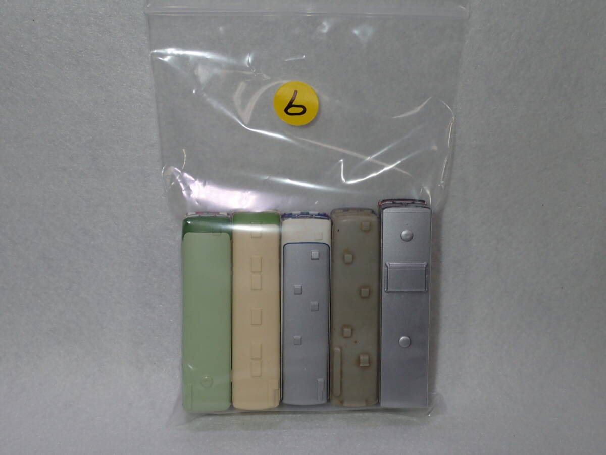 6. 1/150 N トミ-テック他バス 塗装済完成ジャンク品 5台拍卖