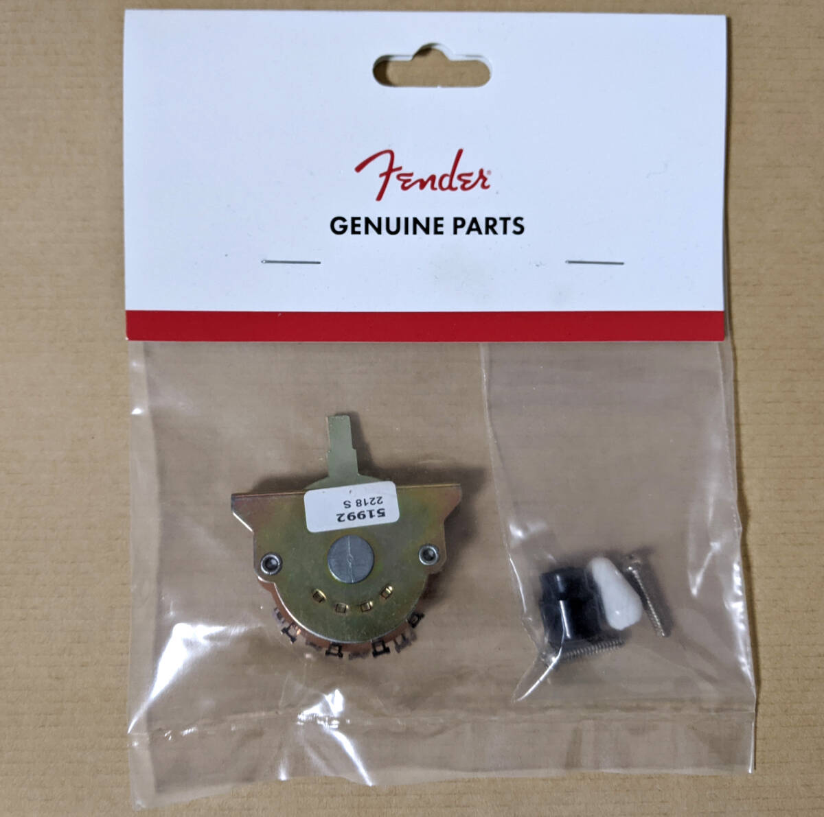 フェンダー FENDER 3-Position Vintage-Style Stratocaster/Telecaster Pickup Selector Switch (ピックアップセレクタースイッチ拍卖